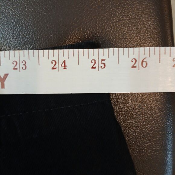 NWT Pretty Little Thing Plus USA Size 24 Black Cargo Frayed Denim Mini Skirt - Picture 6 of 12